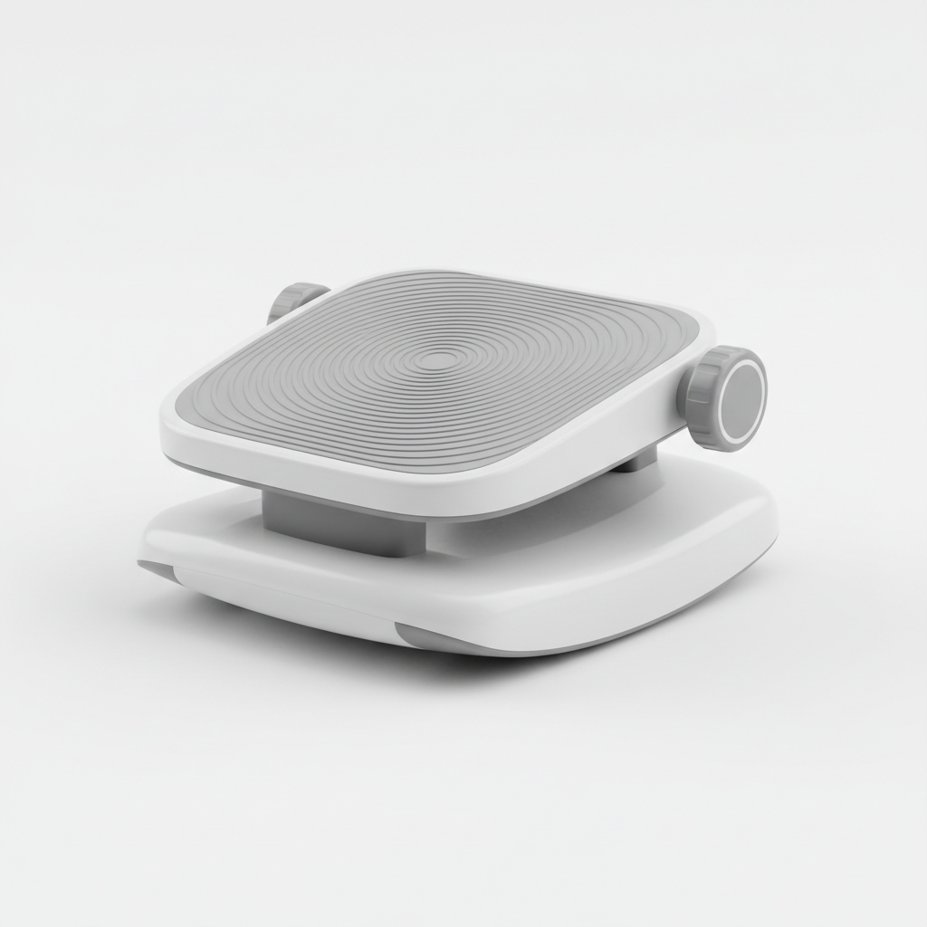 Ergonomic Adjustable Footrest Massage Surface
