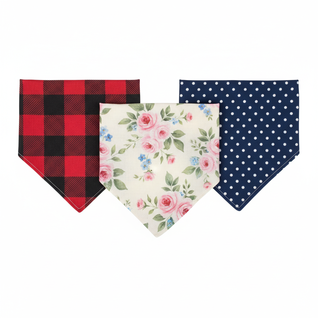 Dog Bandana Set 3pc