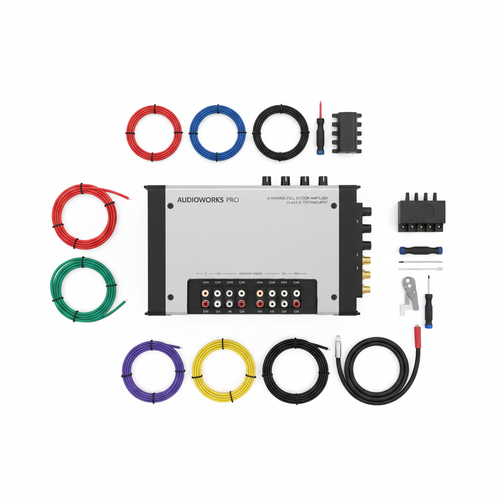 6-Channel Car Amplifier 1800W