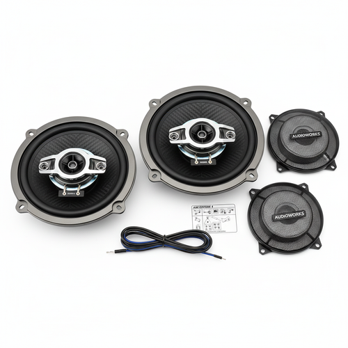 6.5-Inch 4-Way Coaxial Car Speakers Pair