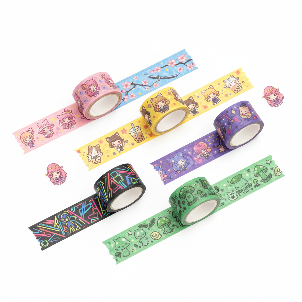 Anime Washi Tape Set