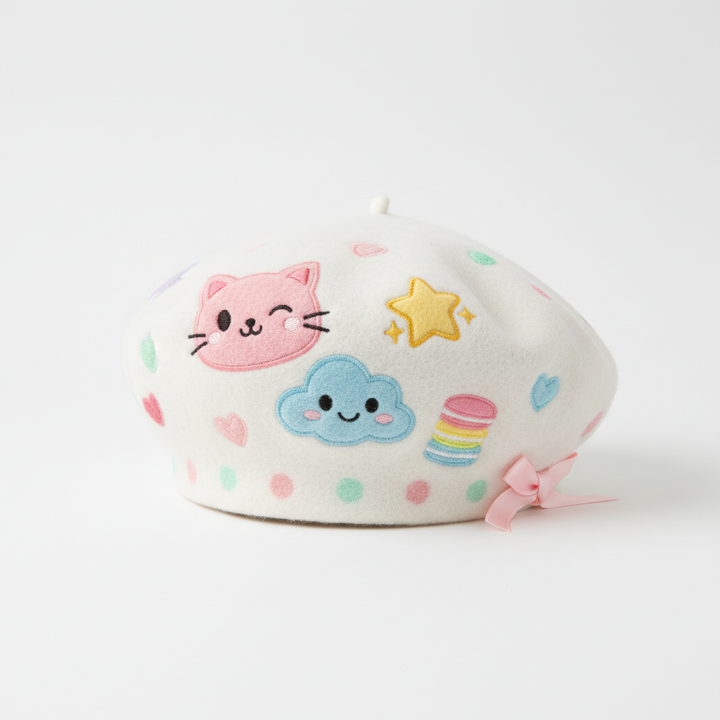 Kawaii Beret Hat