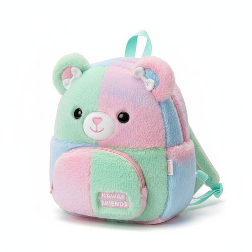 Kawaii Plush Bear Backpack