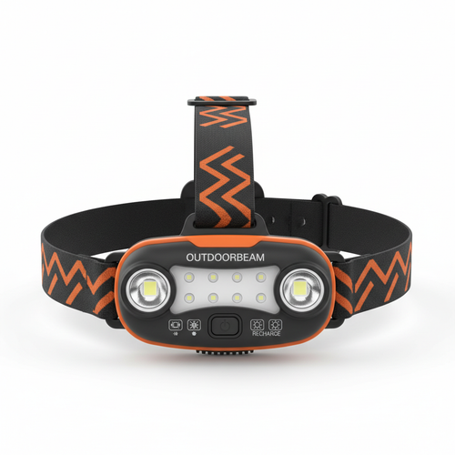 USB Rechargeable Camping Headlamp
