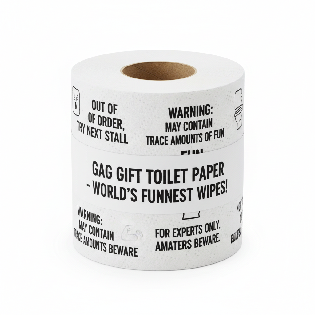 Funny Novelty Toilet Paper Roll