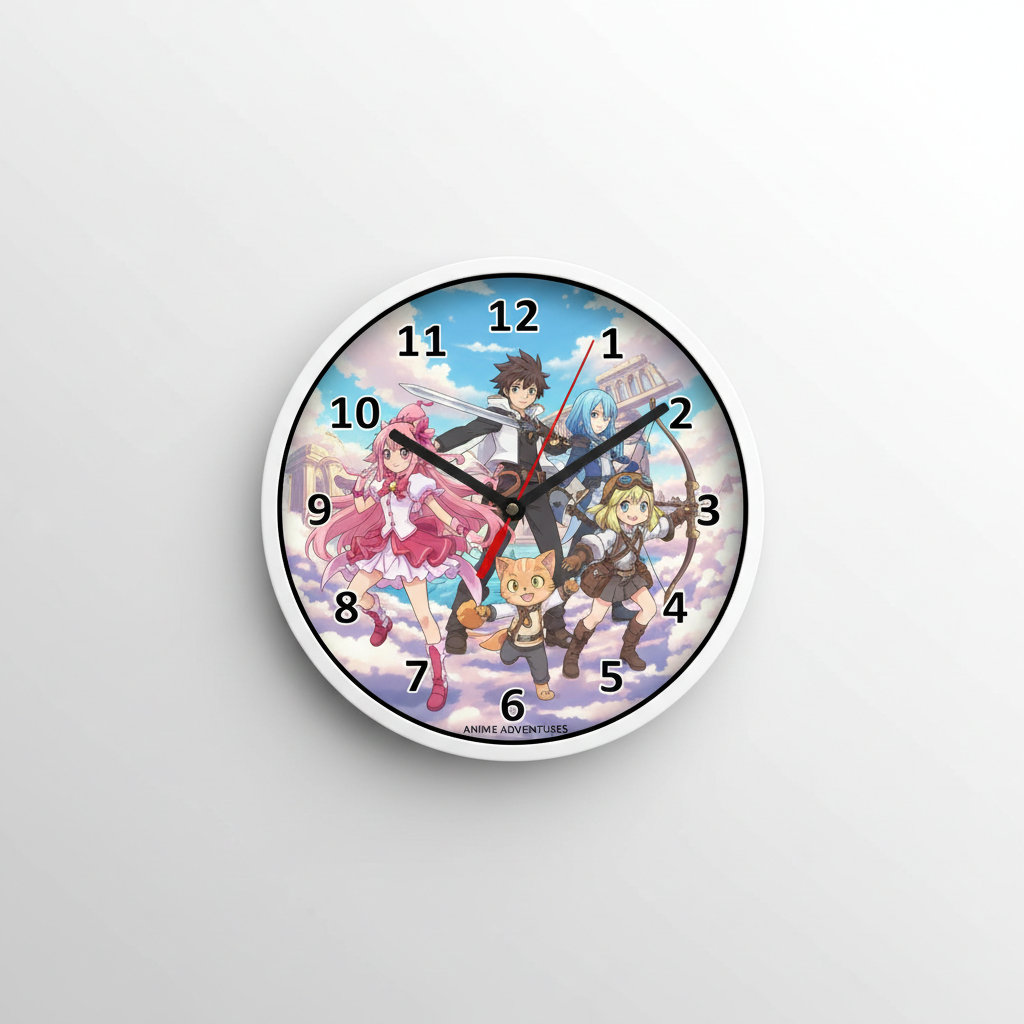 Anime Wall Clock