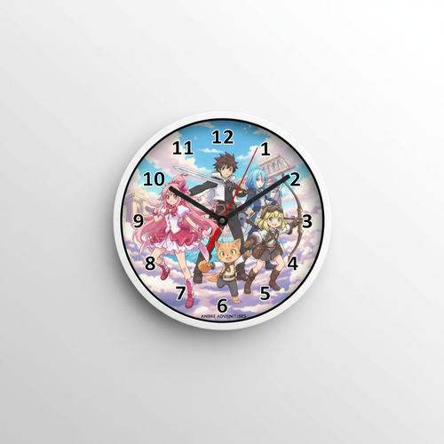 Anime Wall Clock