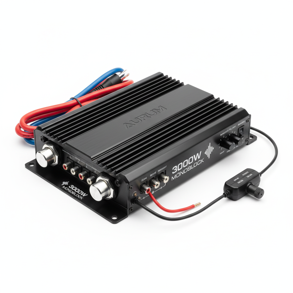 3000W Mono Block Car Amplifier