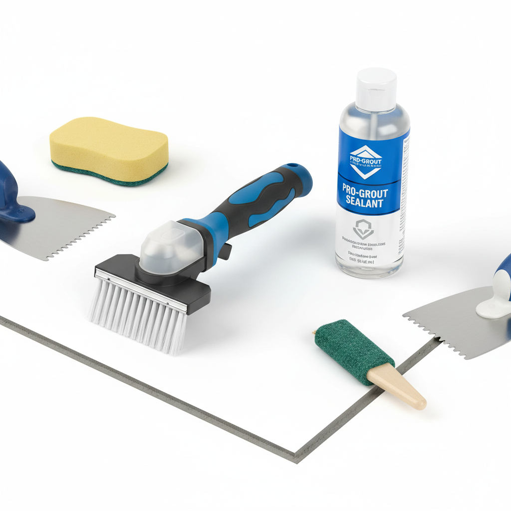 Grout Sealer Brush Applicator