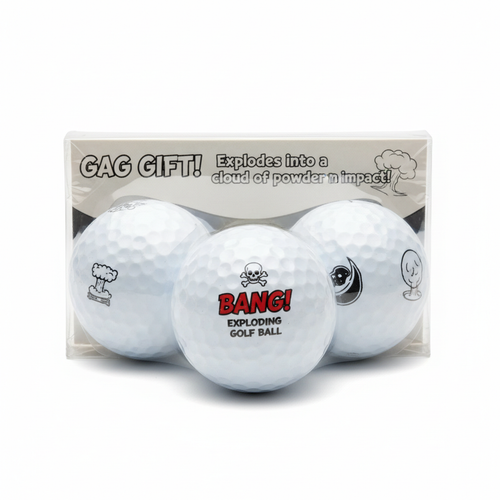 Exploding Golf Ball Set 3pc