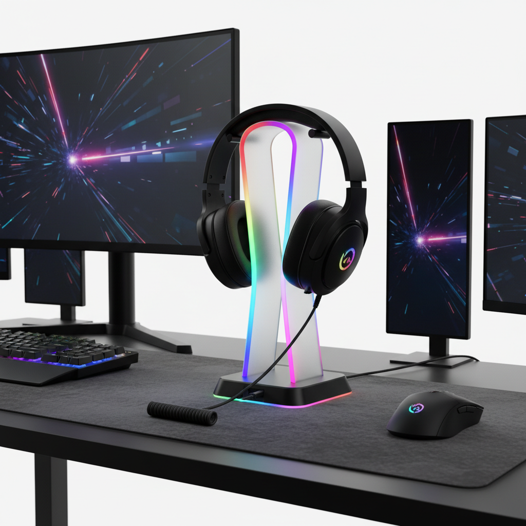 RGB Headphone Stand