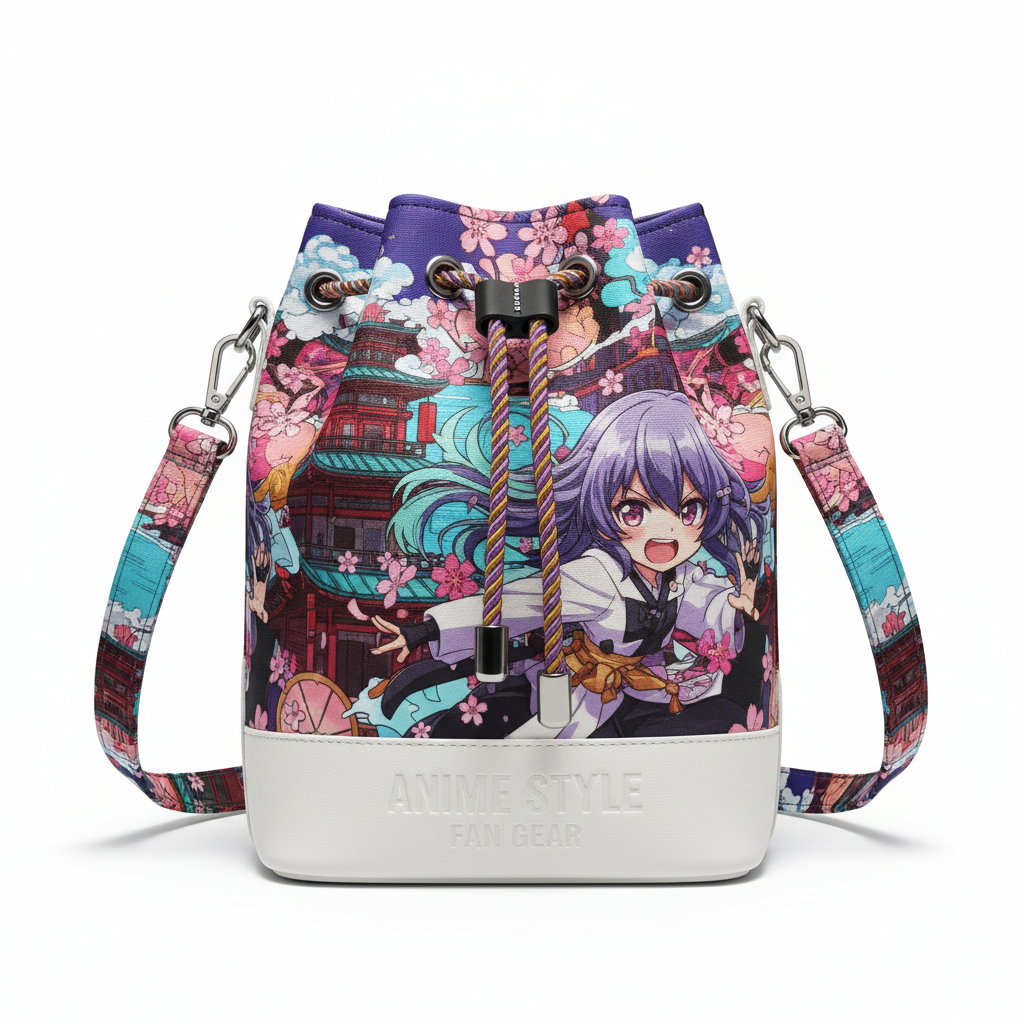 Anime Bucket Bag