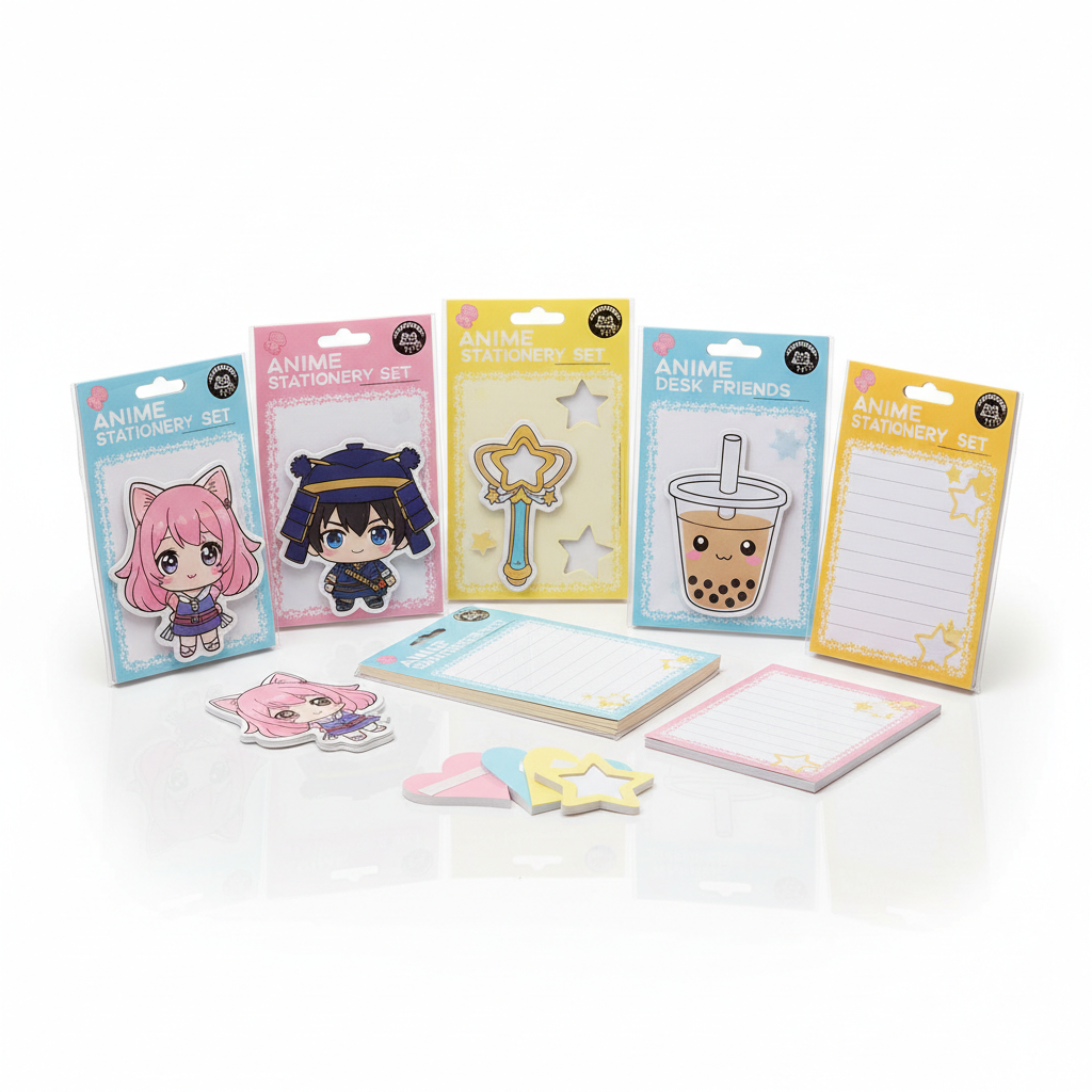 Anime Sticky Note Set