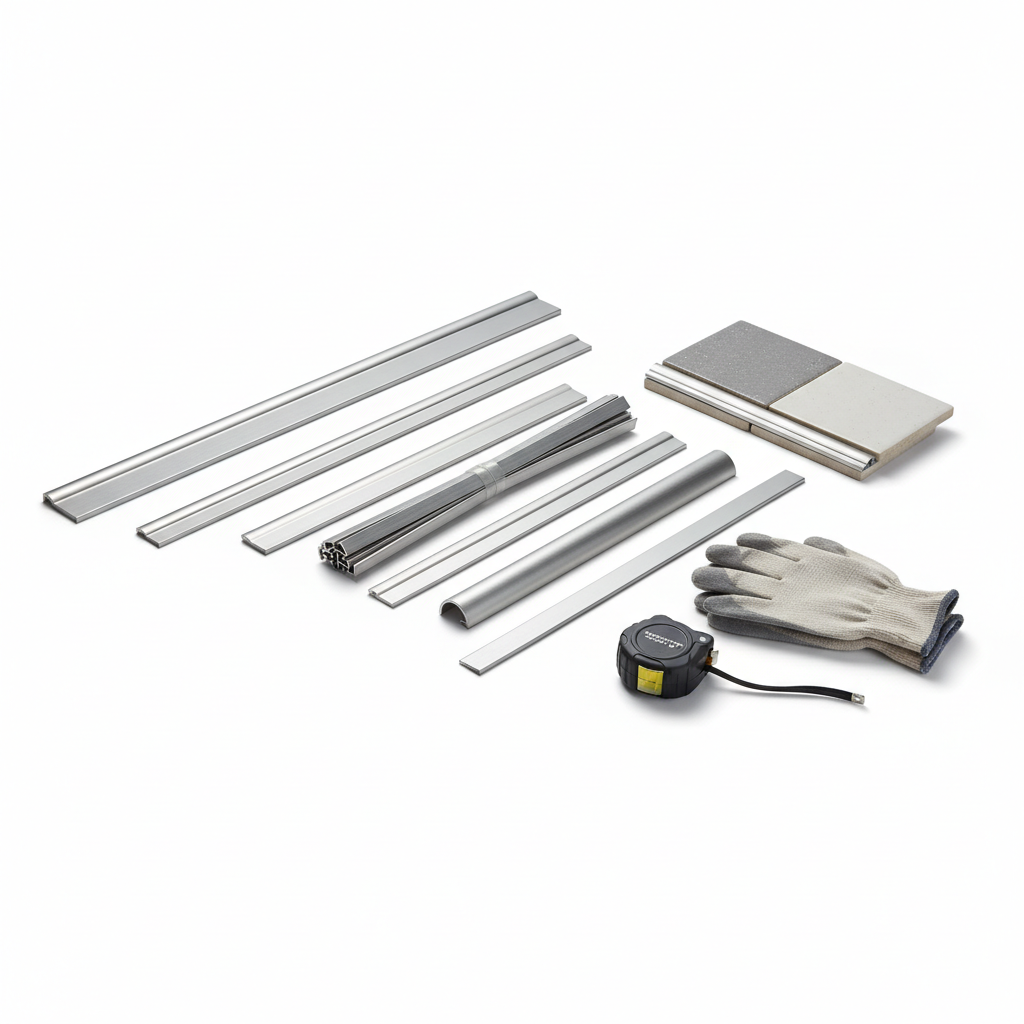 Aluminum Tile Edge Trim Strip
