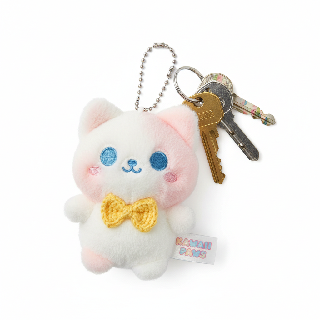 Kawaii Plush Keychain
