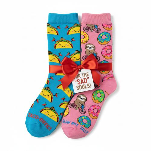 Funny Novelty Socks Assorted Prints