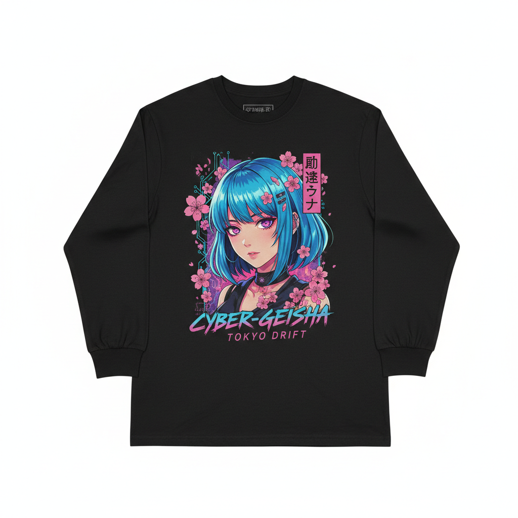 Anime Long Sleeve Shirt