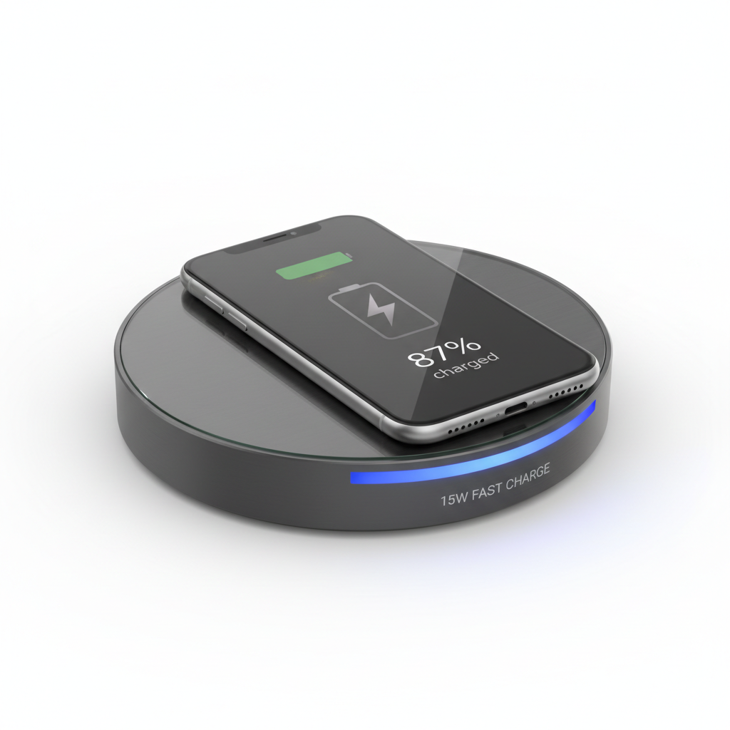 Wireless Charging Pad 15W Fast Charge