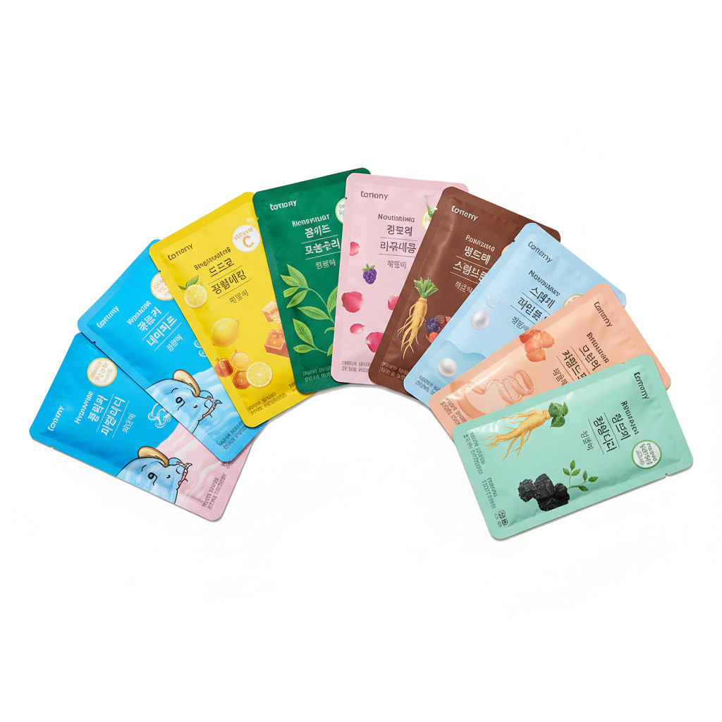 Korean Sheet Mask Set 10pc