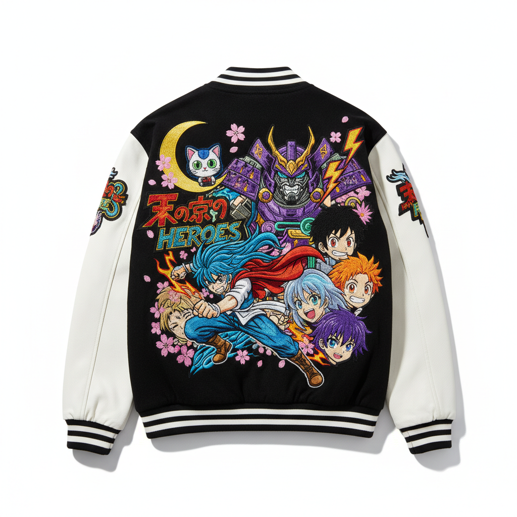 Anime Varsity Jacket