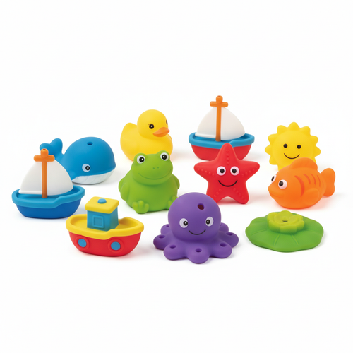 Baby Bath Toy Set 10pc