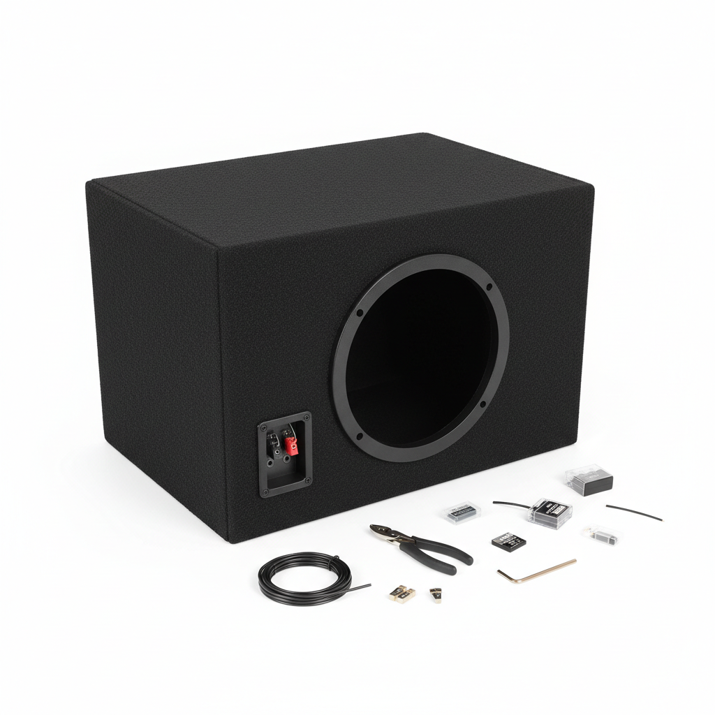 Sealed 10-Inch Subwoofer Enclosure