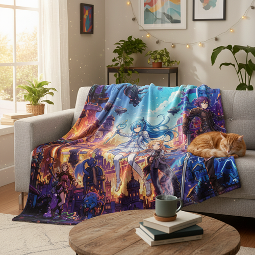 Anime Throw Blanket