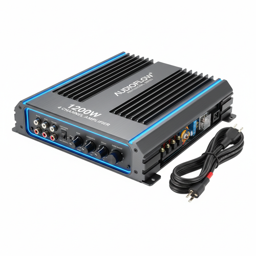 4-Channel Car Amplifier 1200W