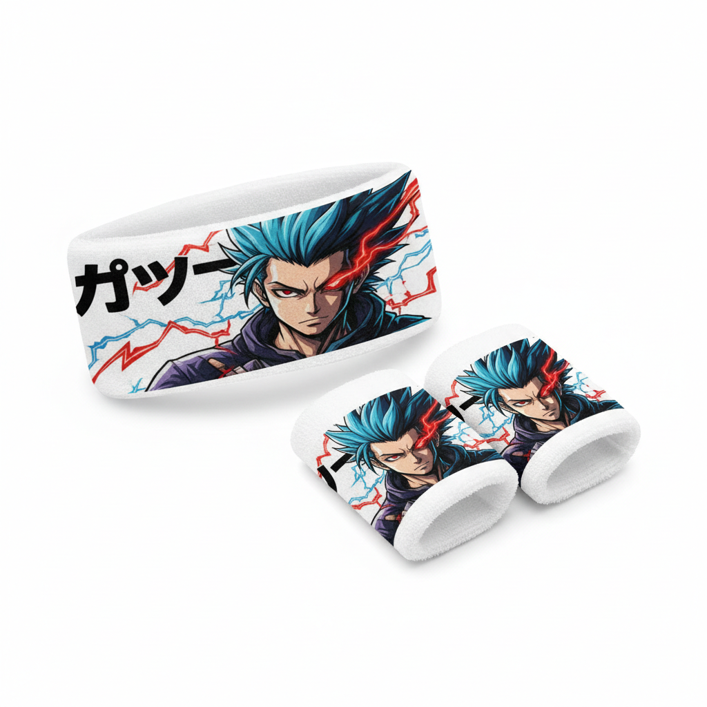 Anime Sweatband Set