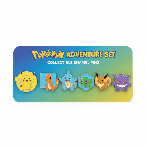 Pokemon Enamel Pin Set