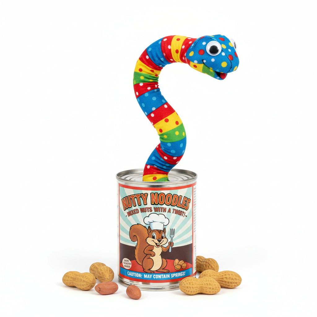 Prank Snake in a Can