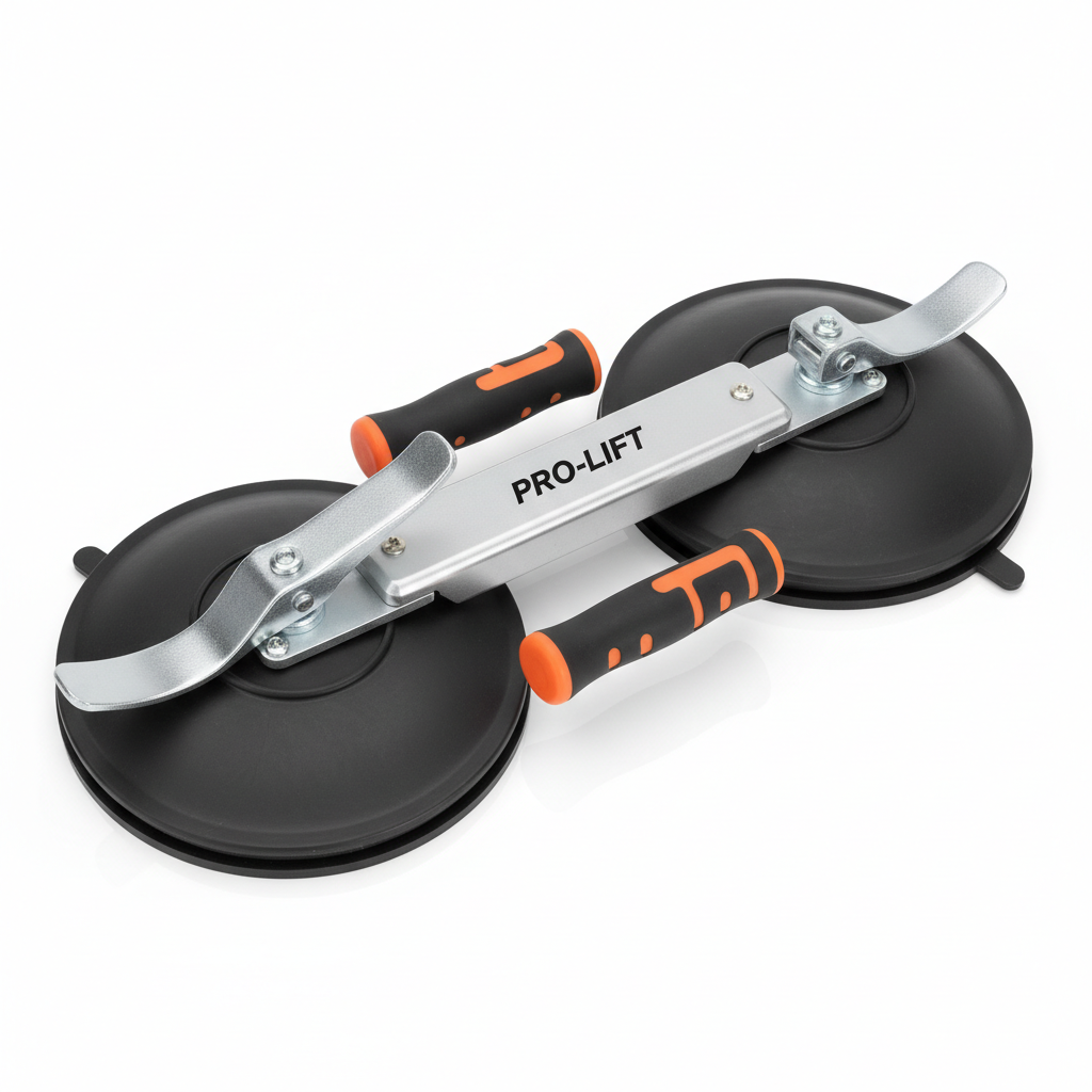 Double Suction Cup Tile Lifter