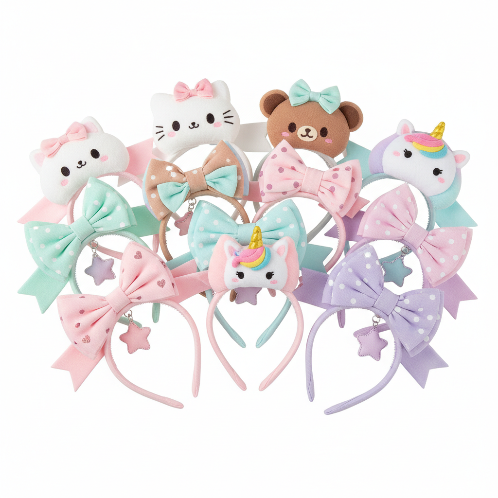 Kawaii Headband Set
