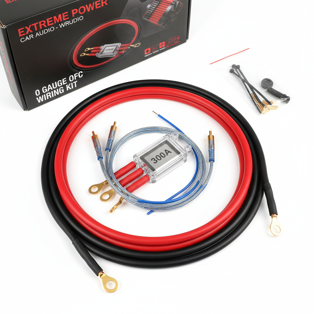 0-Gauge OFC Amplifier Wiring Kit