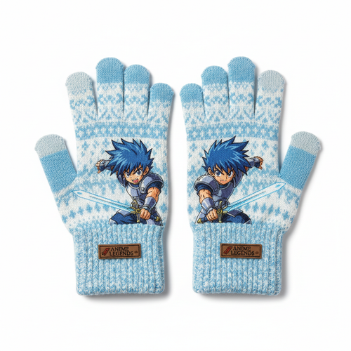Anime Fingerless Gloves