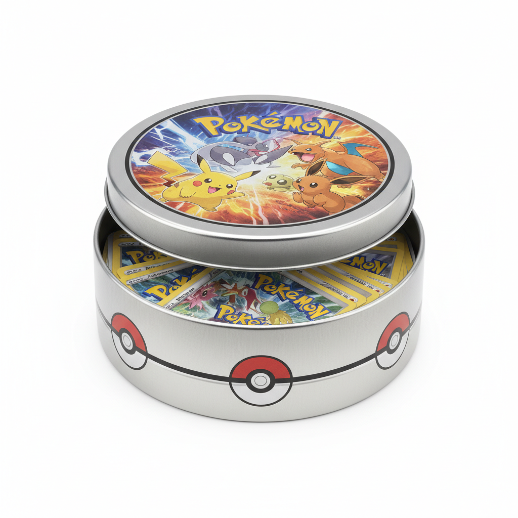 Pokemon Collectible Card Tin
