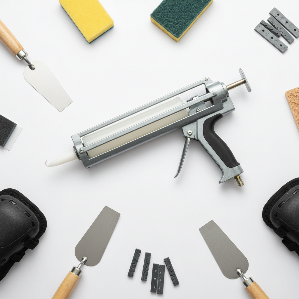 Professional Caulk Gun for Tile