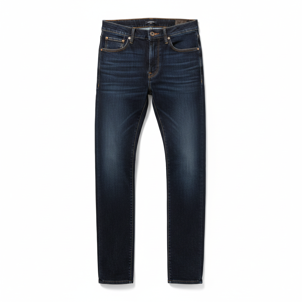Men's Slim Fit Dark Wash Jeans