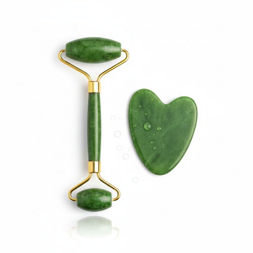 Gua Sha & Jade Roller Set
