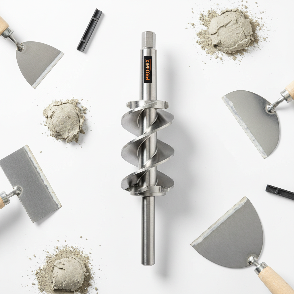 Tile Adhesive Mixing Paddle