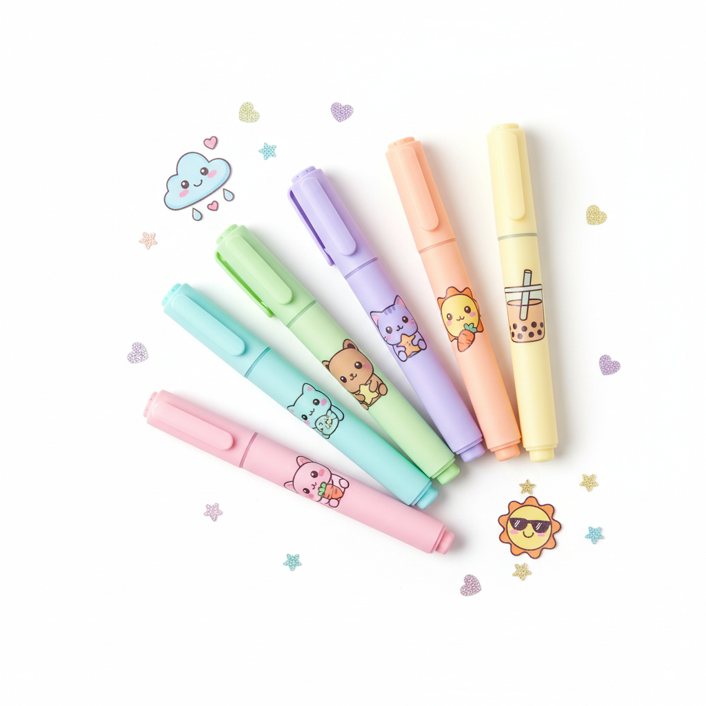 Kawaii Highlighter Set