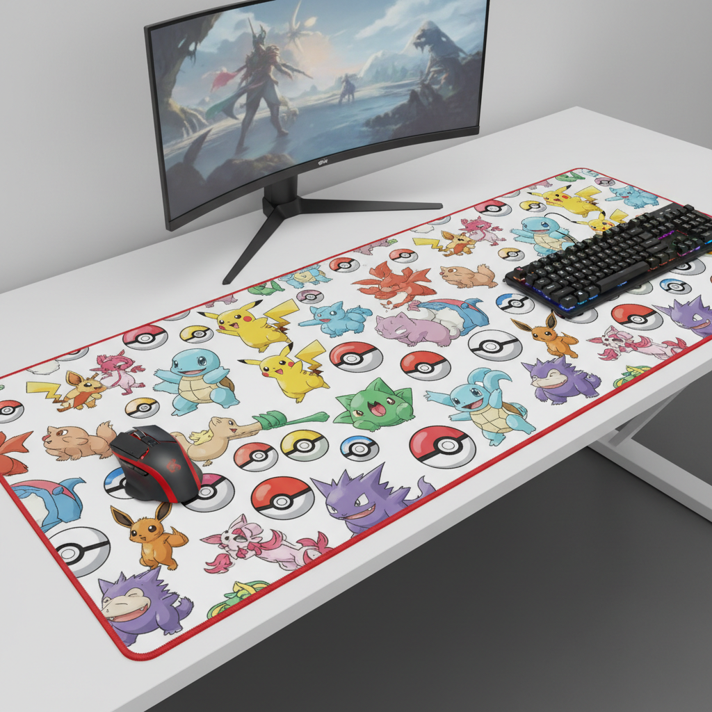 Pokemon XL Desk Mat