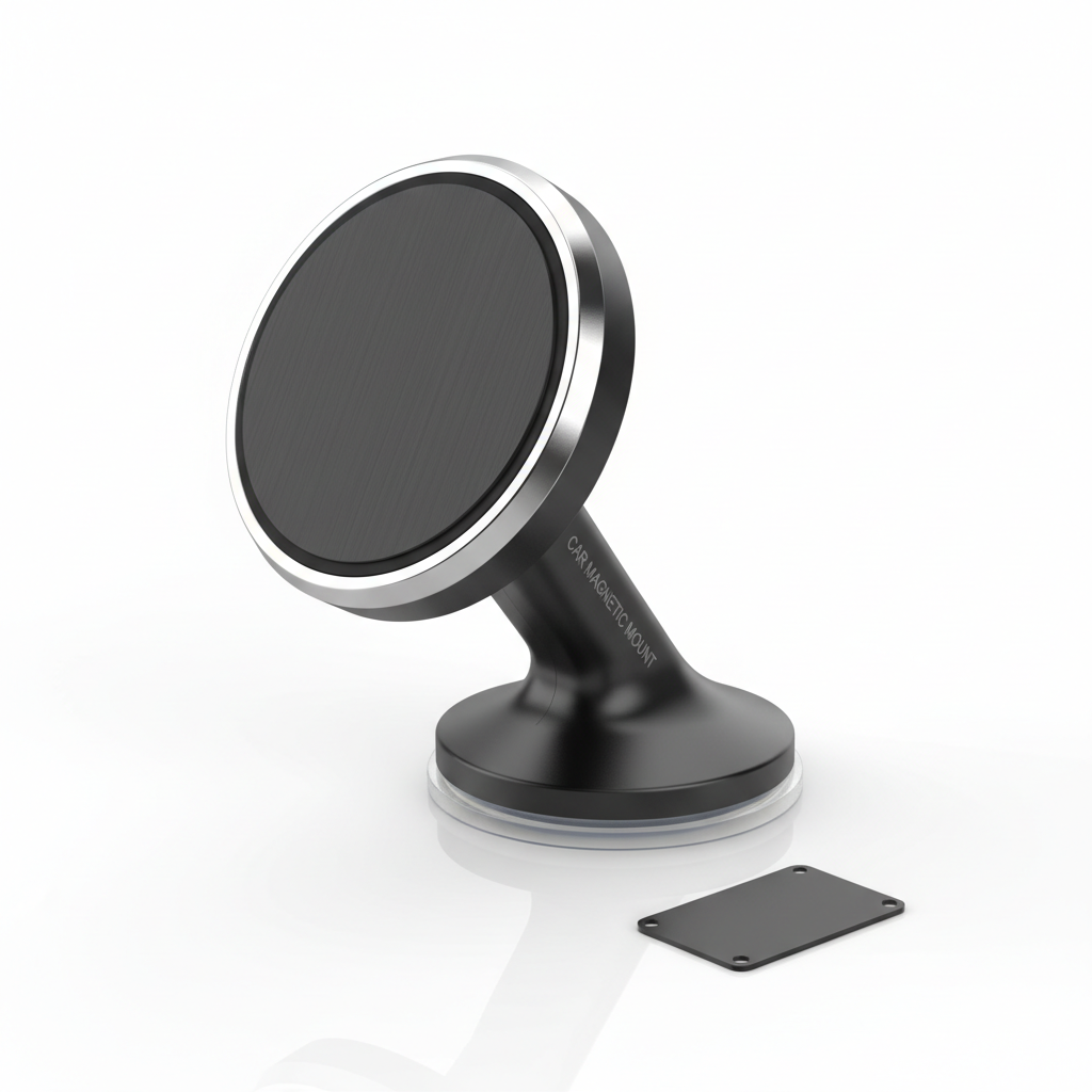 Magnetic Car Phone Mount Dashboard & Windshield