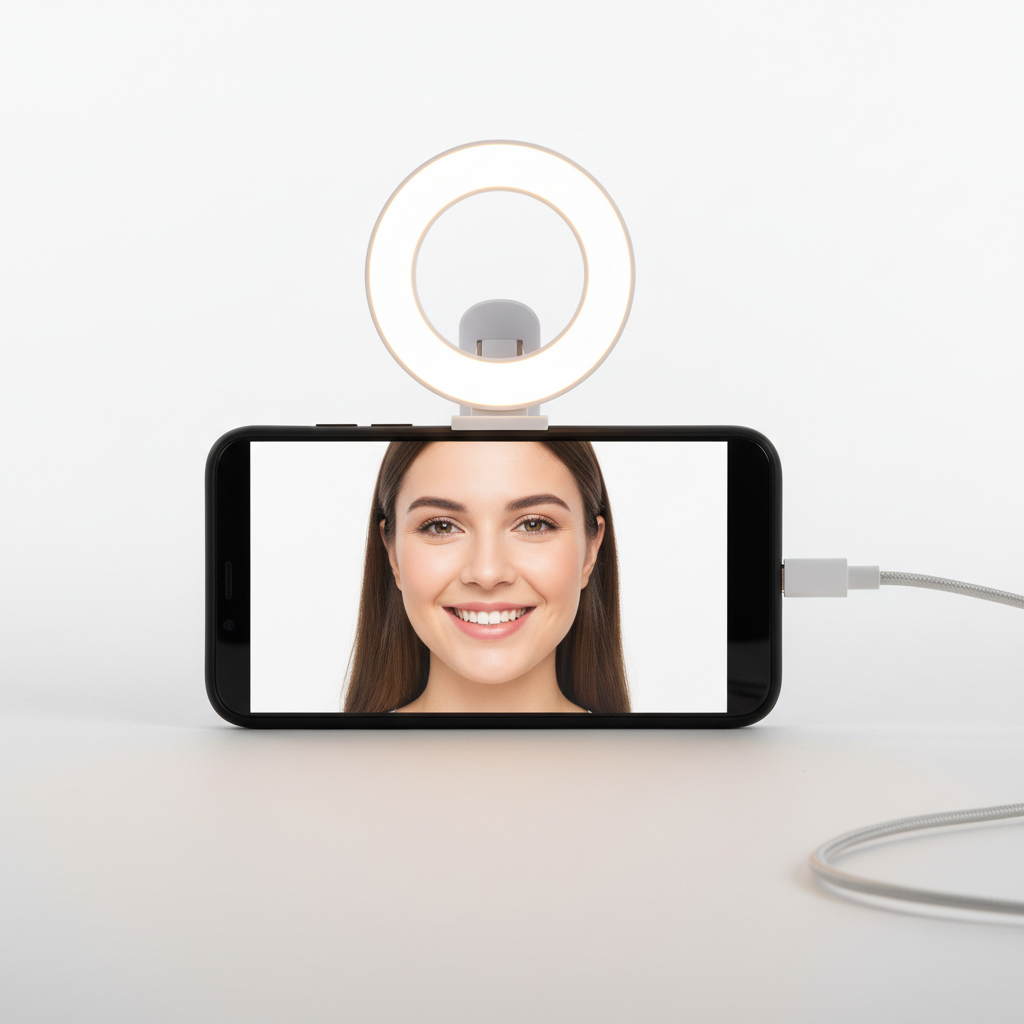 Portable Ring Light Clip-On