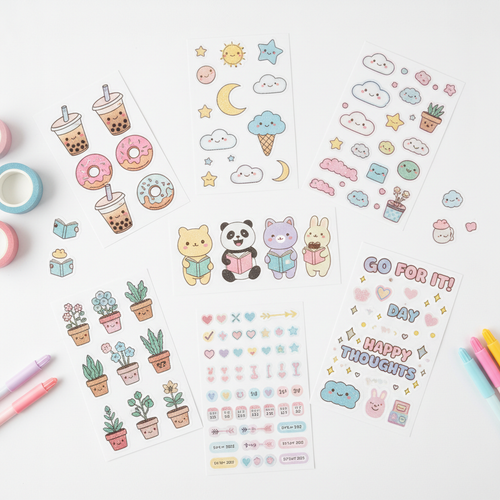 Kawaii Planner Sticker Set
