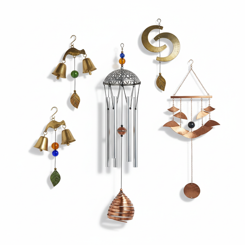Metal Outdoor Wind Chimes 36-Inch