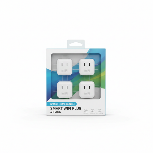 Smart WiFi Plug 4-Pack