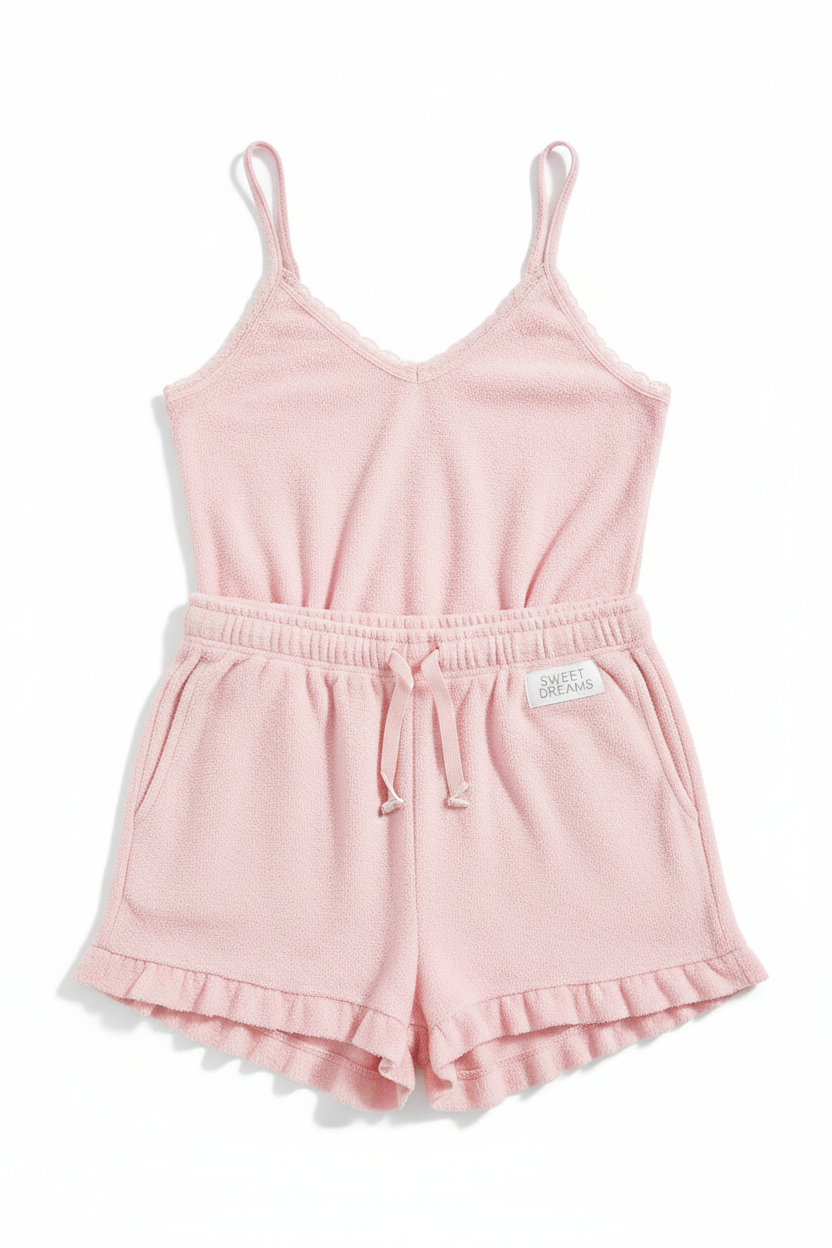 Women's Cozy Cami & Sleep Shorts Set
