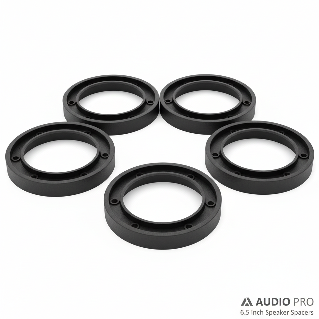 6.5-Inch Speaker Spacer Rings Pair