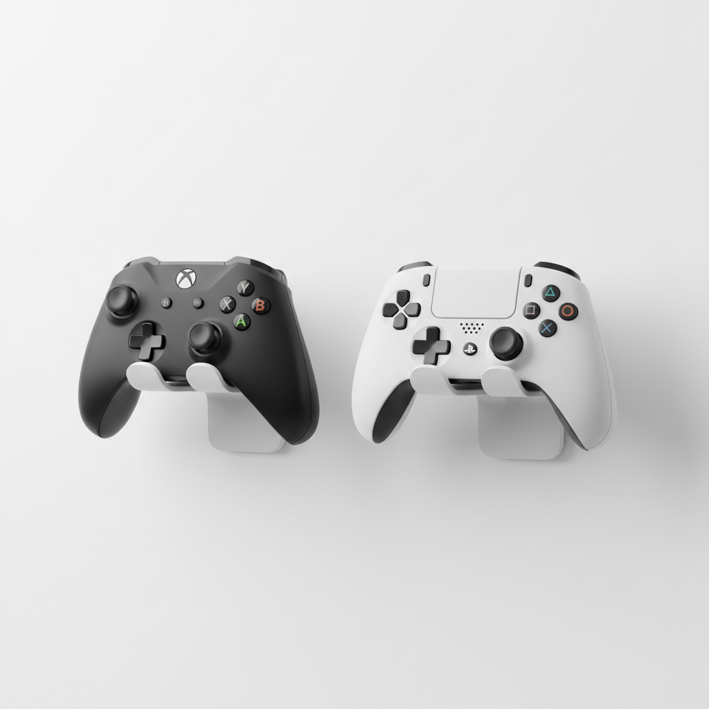 Gaming Controller Wall Mount Set 2pc